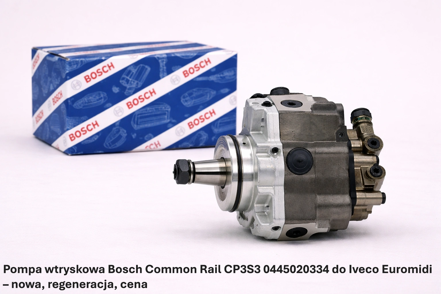 Pompa wtryskowa Bosch Common Rail CP3S3 0445020334 do Iveco Euromidi – nowa, regeneracja, cena