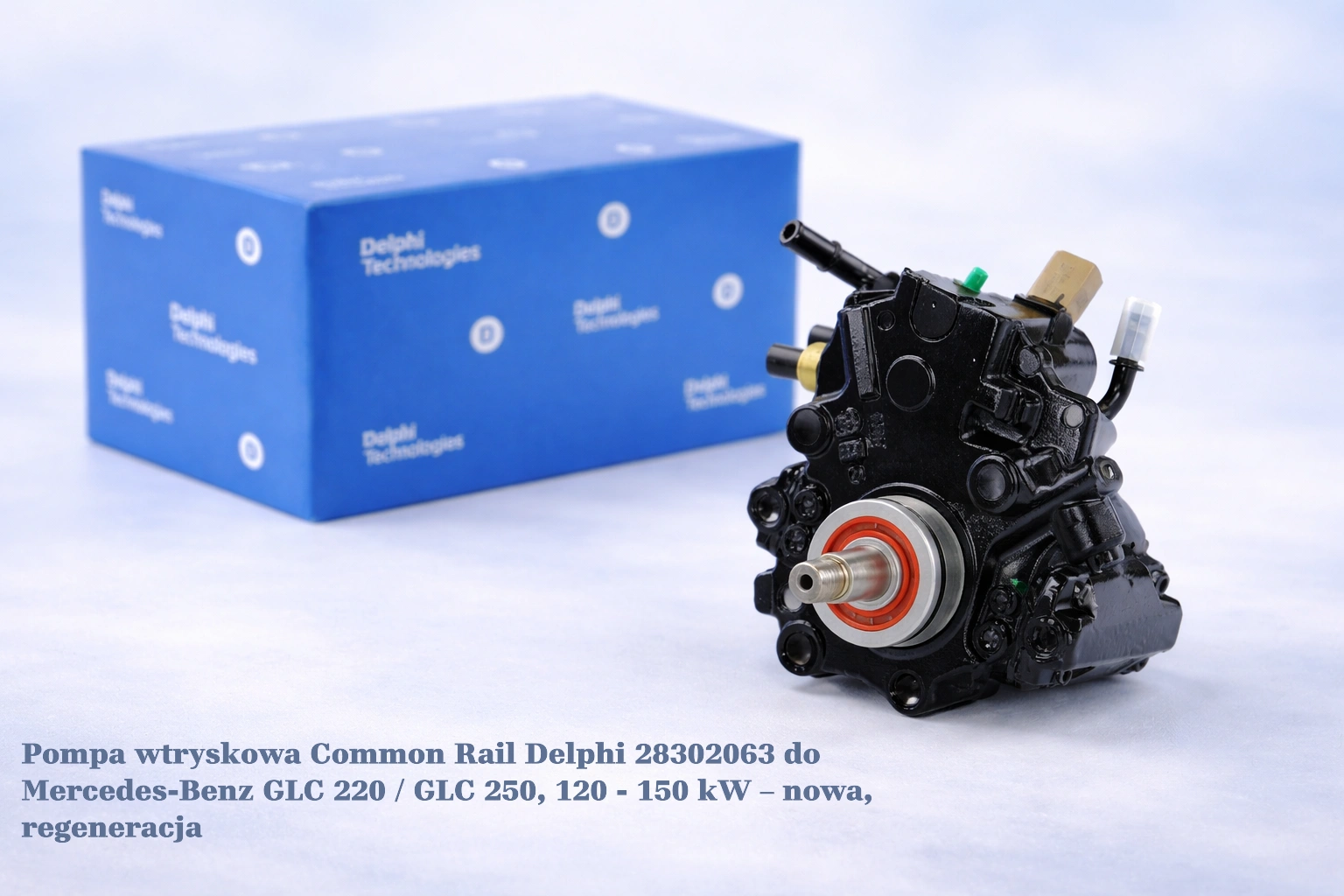 Pompa wtryskowa Common Rail Delphi 28302063 do Mercedes-Benz GLC 220 / GLC 250, 120 - 150 kW – nowa, regeneracja