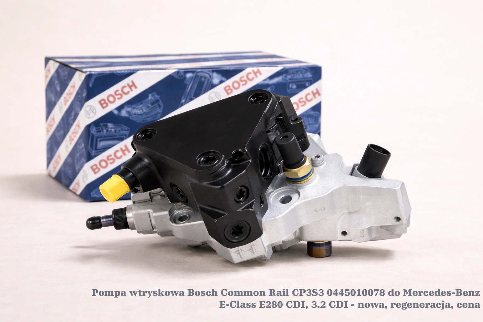 Pompa wtryskowa Bosch Common Rail CP3S3 0445010078 do Mercedes-Benz E-Class E280 CDI, 3.2 CDI - nowa, regeneracja, cena