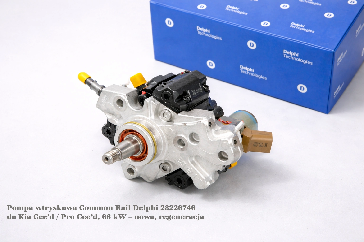 Pompa wtryskowa Common Rail Delphi 28226746 do Kia Cee’d / Pro Cee’d, 66 kW – nowa, regeneracja