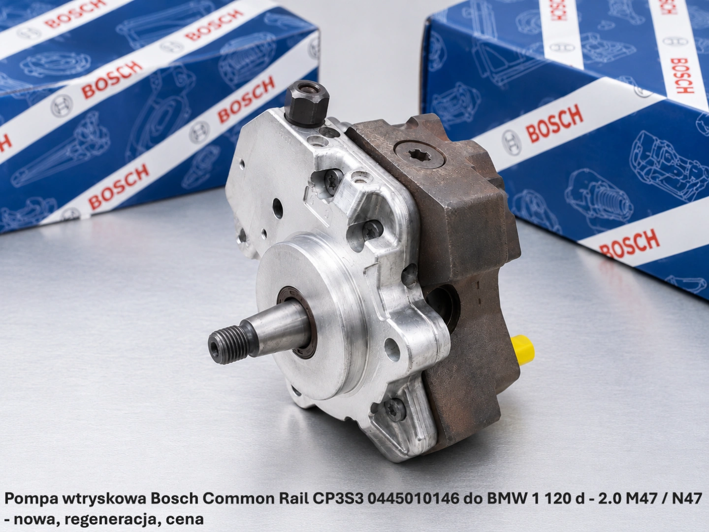Pompa wtryskowa Bosch Common Rail CP3S3 0445010146 do BMW 1 120 d - 2.0 M47 / N47 