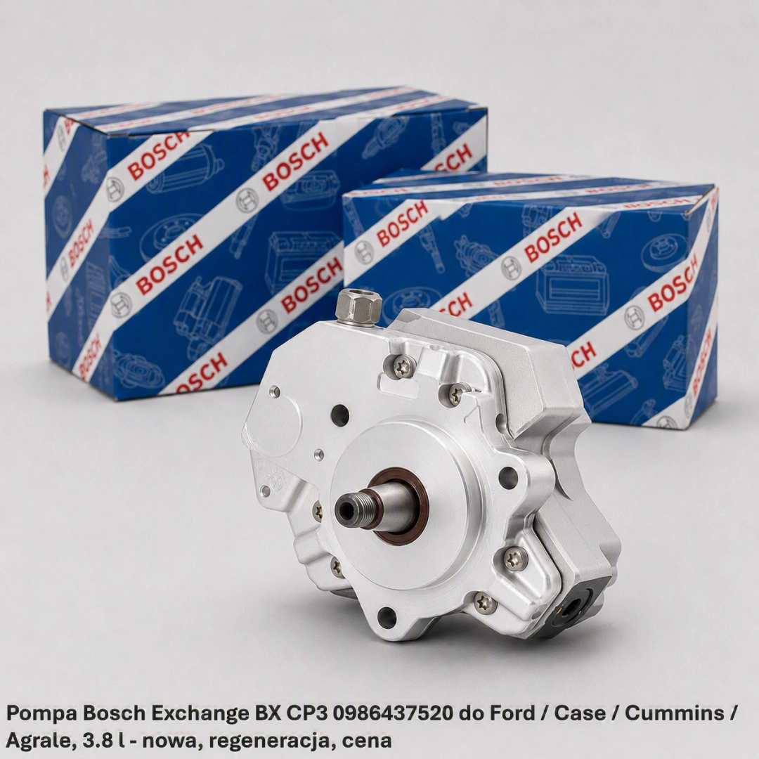 Pompa Bosch Exchange BX CP3 0986437520 do Ford / Case / Cummins / Agrale, 3.8 l 