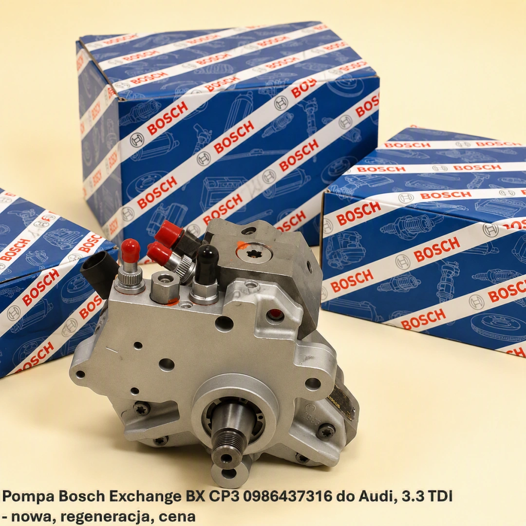 Pompa Bosch Exchange BX CP3 0986437316 do Audi, 3.3 TDI 