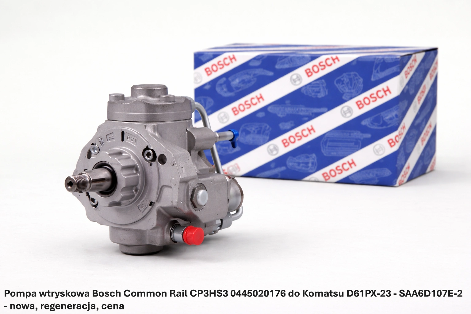 Pompa wtryskowa Bosch Common Rail CP3HS3 0445020176 do Komatsu D61PX-23 - SAA6D107E-2 - nowa, regeneracja, cena
