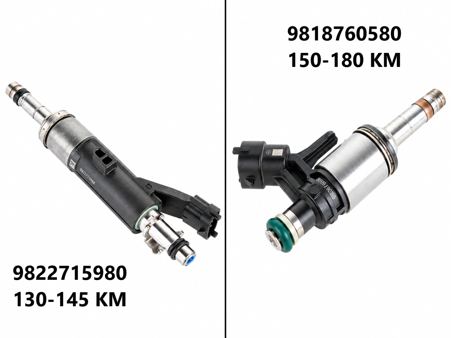 Wtryskiwacze benzynowe montowane w Citroenach C5 Aircross I.