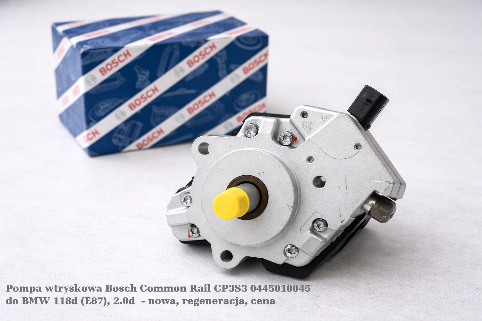 Pompa wtryskowa Bosch Common Rail CP3S3 0445010045 do BMW 118d (E87), 2.0d- nowa, regeneracja, cena