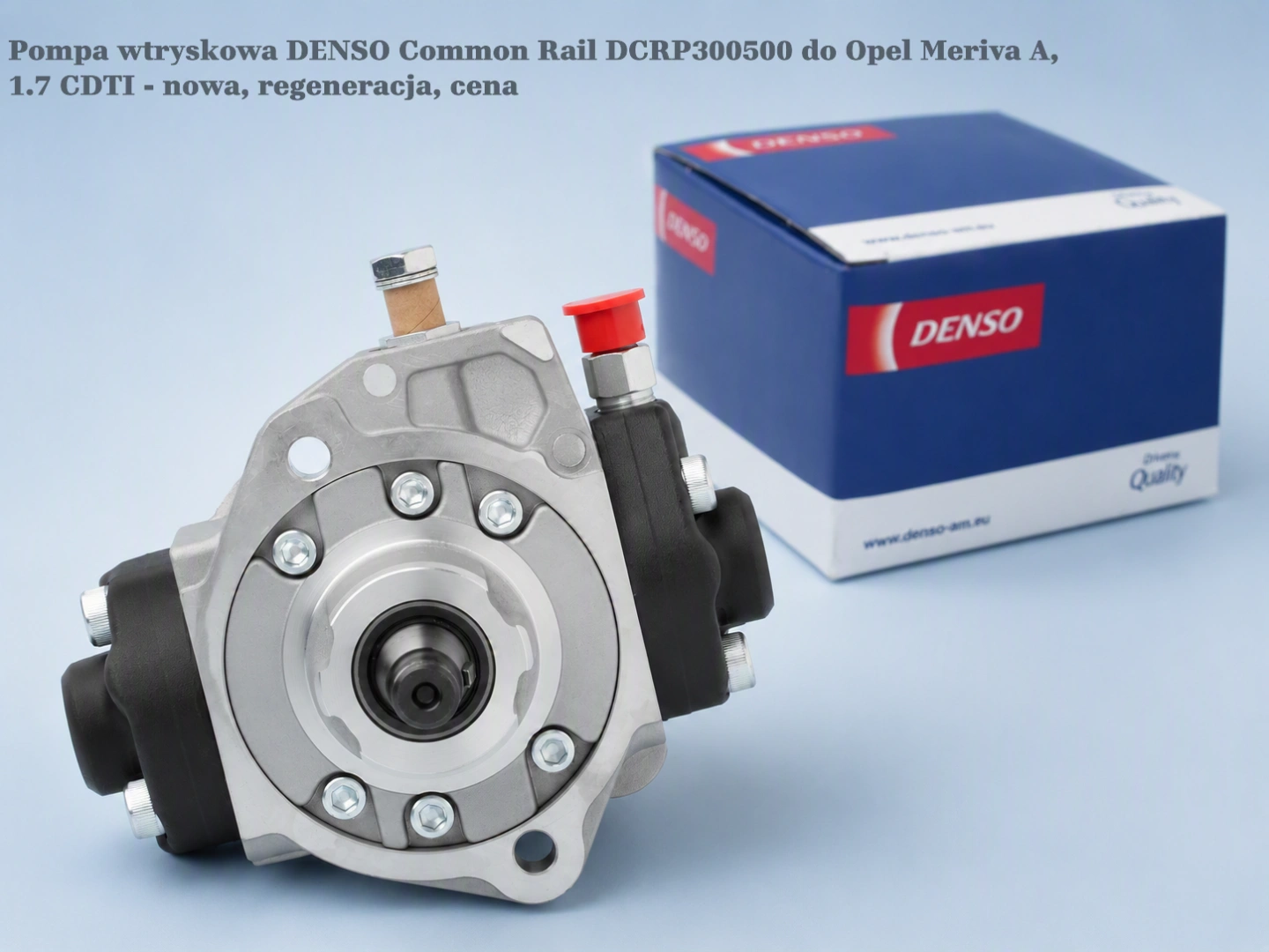 Pompa wtryskowa DENSO Common Rail DCRP300500 do Opel Meriva A, 1.7 CDTI - nowa, regeneracja, cena