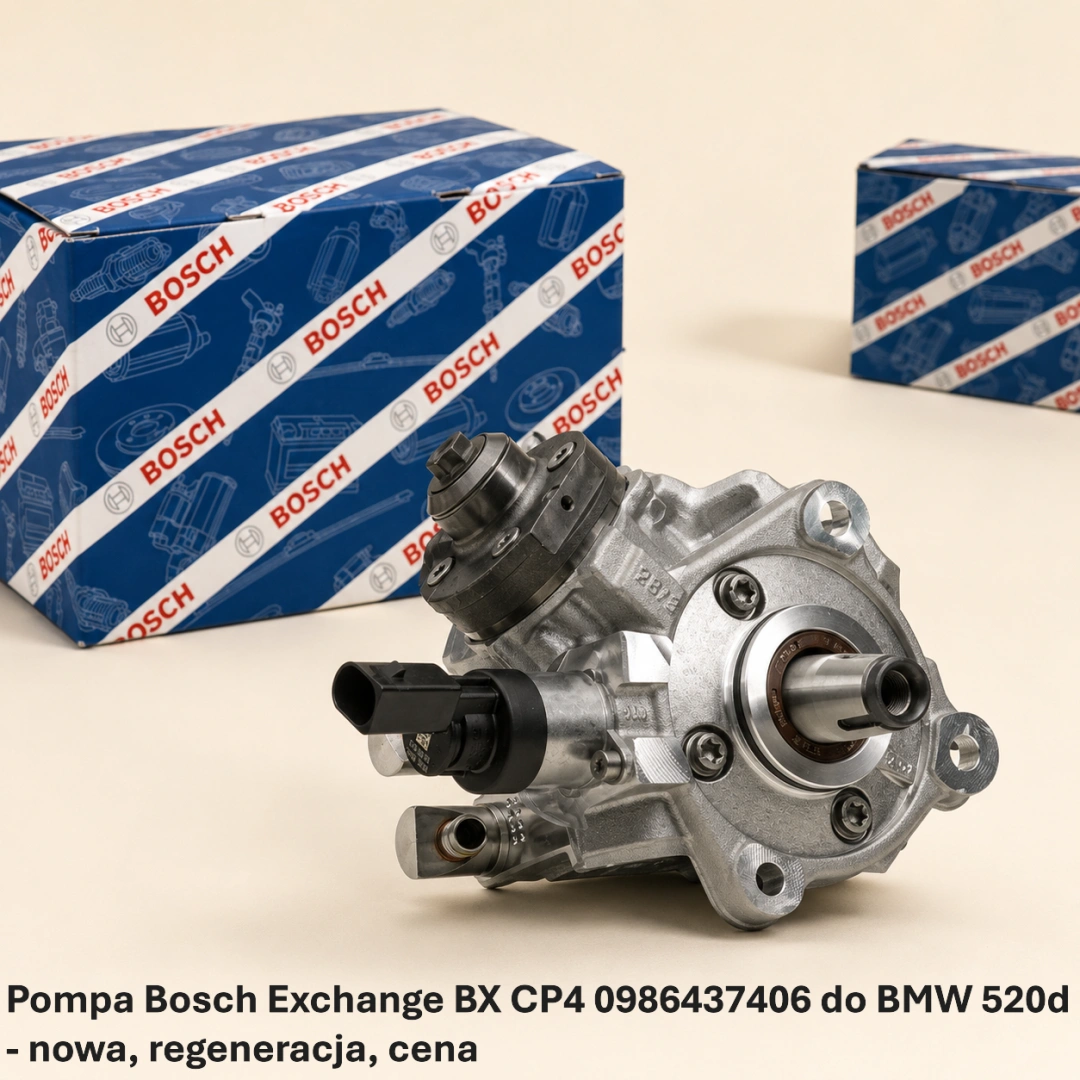 Pompa Bosch Exchange BX CP4 0986437406 do BMW 520d 
