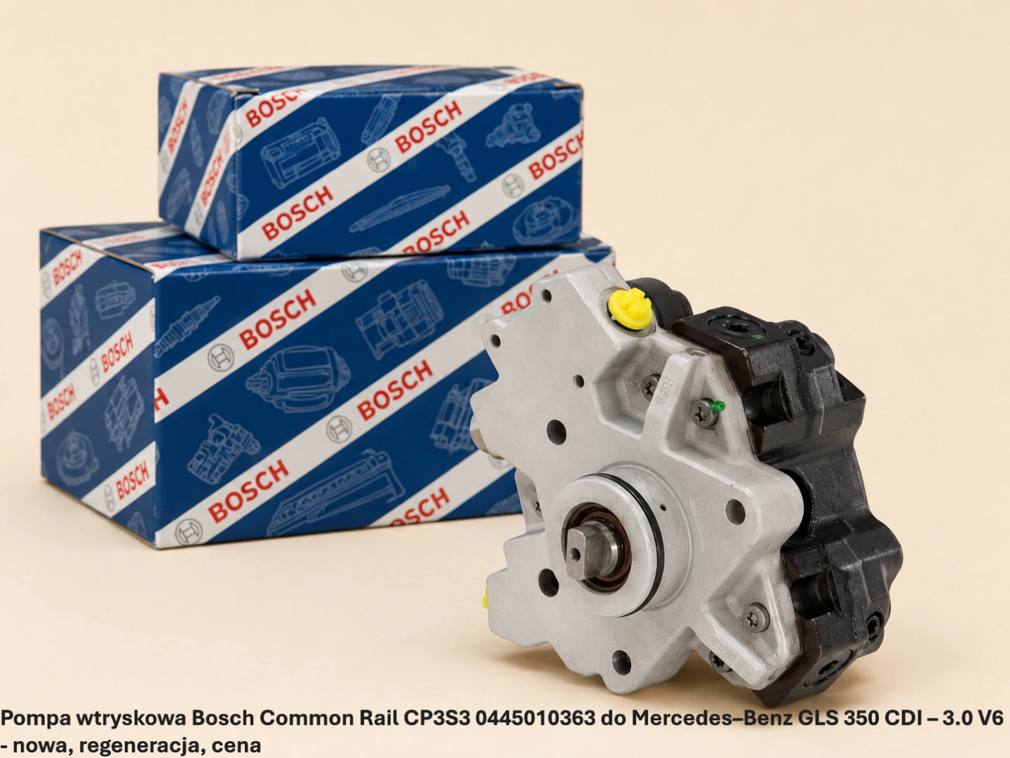 Pompa wtryskowa Bosch Common Rail CP3S3 0445010363 do Mercedes–Benz GLS 350 CDI – 3.0 V6 Pompa wtryskowa Bosch Common Rail CP3S3 0445010363 do Mercedes–Benz GLS 350 CDI – 3.0 V6- nowa, regeneracja, cena