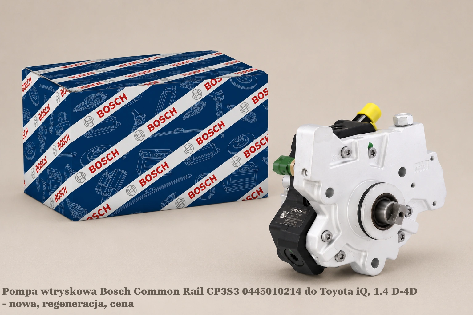 Pompa wtryskowa Bosch Common Rail CP3S3 0445010214 do Toyota iQ, 1.4 D-4D