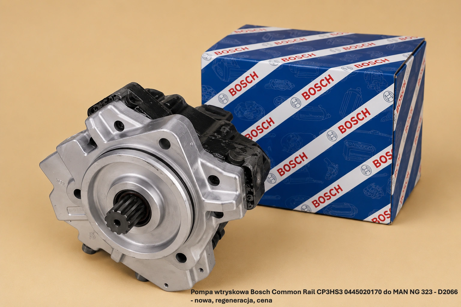 Pompa wtryskowa Bosch Common Rail CP3HS3 0445020170 do MAN NG 323 - D2066- nowa, regeneracja, cena