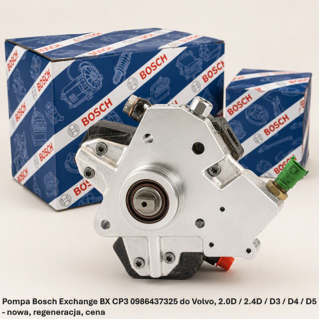 Pompa Bosch Exchange BX CP3 0986437325 do Volvo, 2.0D / 2.4D / D3 / D4 / D5 