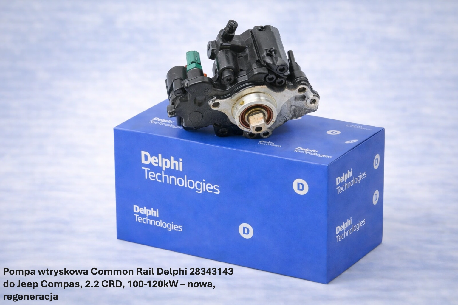 Pompa wtryskowa Common Rail Delphi 28343143 do Jeep Compas, 2.2 CRD, 100-120kW – nowa, regeneracja