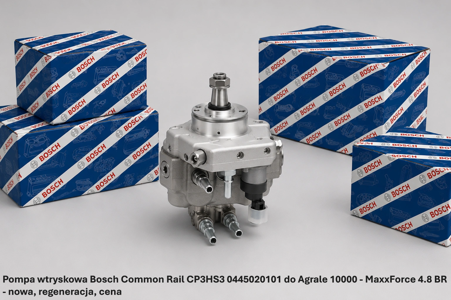 Pompa wtryskowa Bosch Common Rail CP3HS3 0445020101 do Agrale 10000 - MaxxForce 4.8 BR Pompa wtryskowa Bosch Common Rail CP3HS3 0445020101 do Agrale 10000 - MaxxForce 4.8 BR - nowa, regeneracja, cena