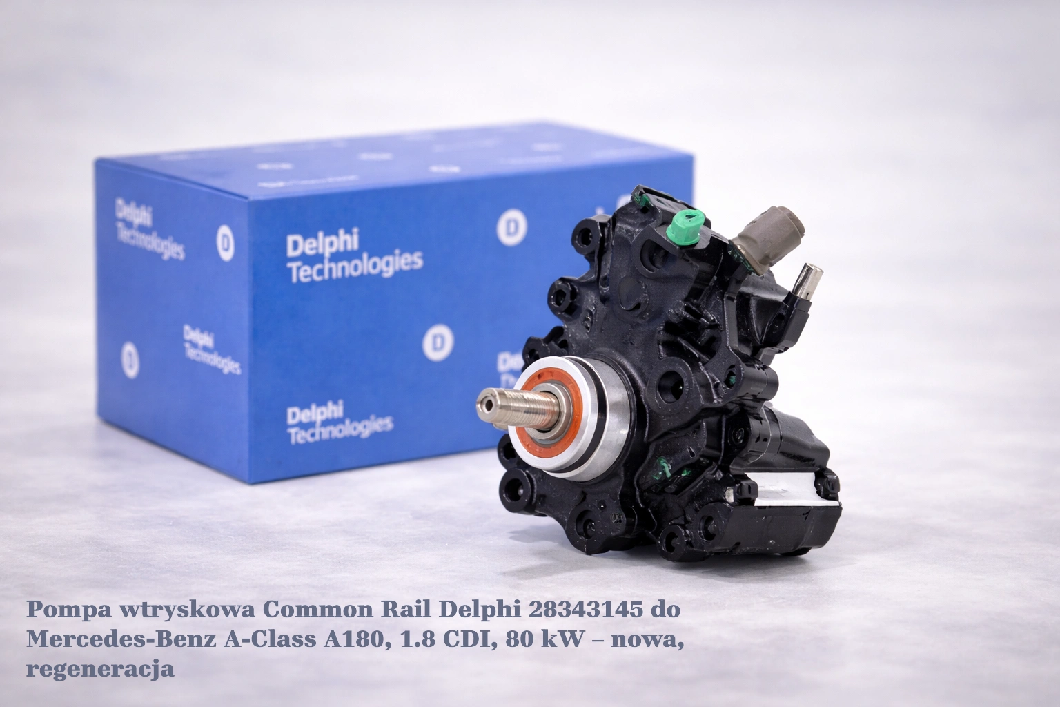 Pompa wtryskowa Common Rail Delphi 28343145 do Mercedes-Benz A-Class A180, 1.8 CDI, 80 kW – nowa, regeneracja