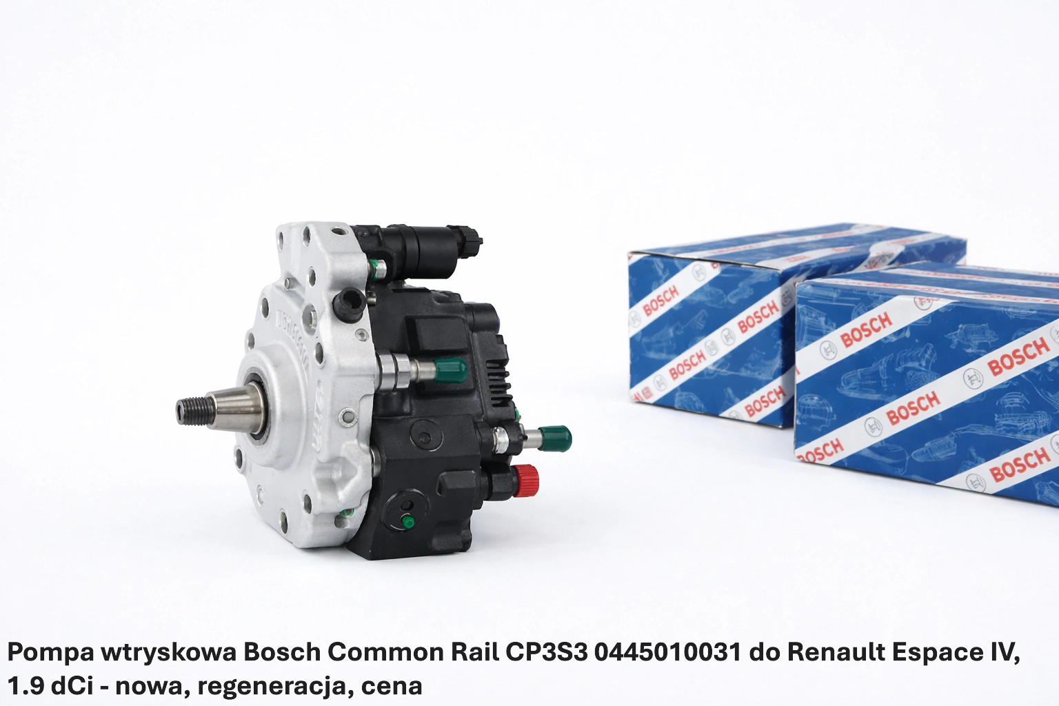 Pompa wtryskowa Bosch Common Rail CP3S3 0445010031 do Renault Espace IV, 1.9 dCi - nowa, regeneracja, cena