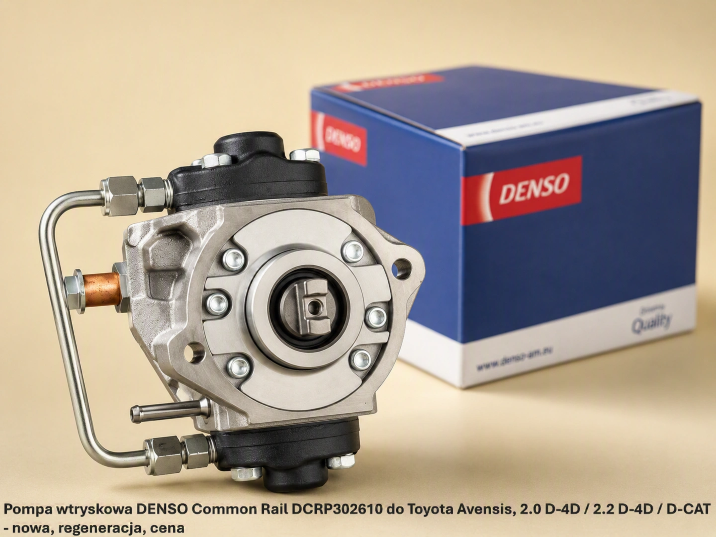Pompa wtryskowa DENSO Common Rail DCRP302610 do Toyota Avensis, 2.0 D-4D / 2.2 D-4D / D-CAT 