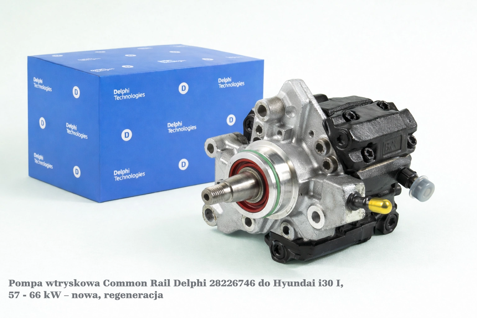 Pompa wtryskowa Common Rail Delphi 28226746 do Hyundai i30 I, 57 - 66 kW Pompa wtryskowa Common Rail Delphi 28226746 do Hyundai i30 I, 57 - 66 kW – nowa, regeneracja