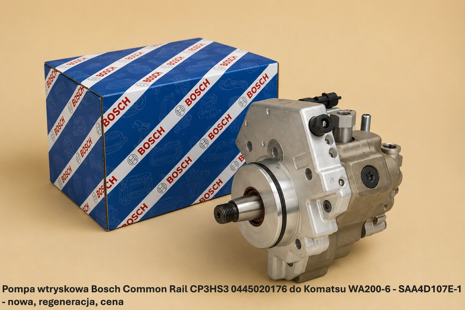 Komatsu WA200-6 - SAA4D107E-1 - nowa, regeneracja, cena