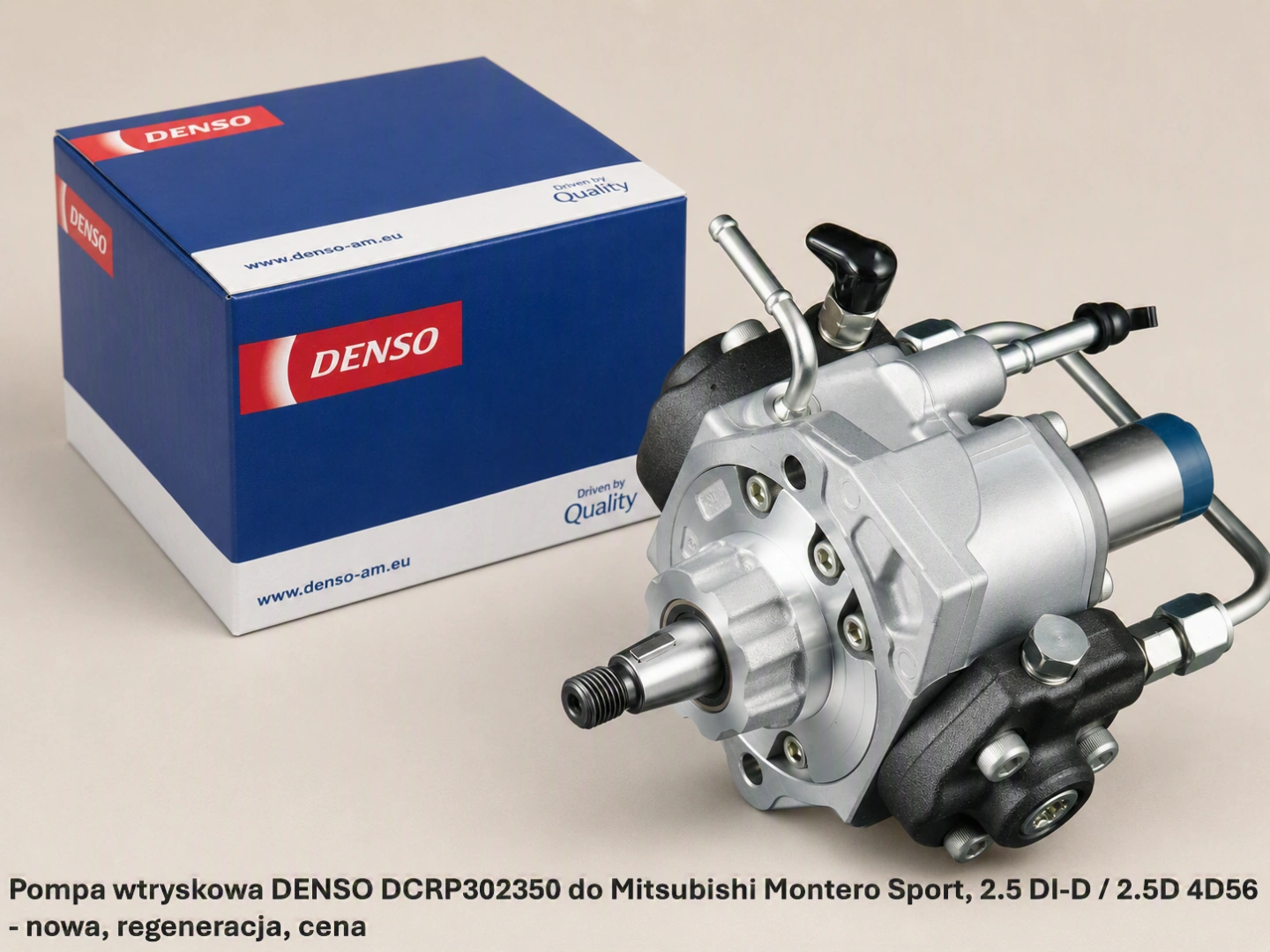 Pompa wtryskowa DENSO DCRP302350 do Mitsubishi Montero Sport, 2.5 DI-D / 2.5D 4D56 