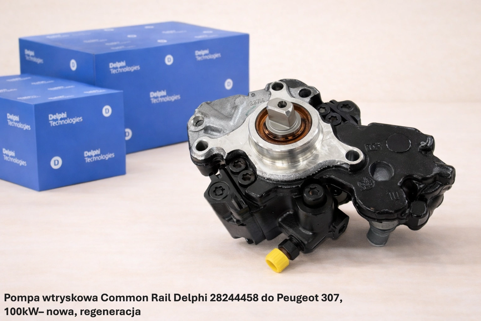 Pompa wtryskowa Common Rail Delphi 28244458 do Peugeot 307, 100kW– nowa, regeneracja