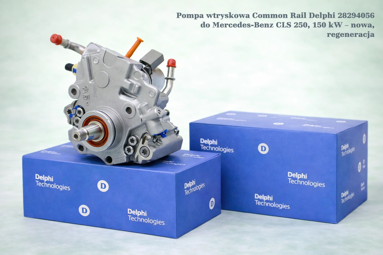 Pompa wtryskowa Common Rail Delphi 28294056 do Mercedes-Benz CLS 250, 150 kW – nowa, regeneracja