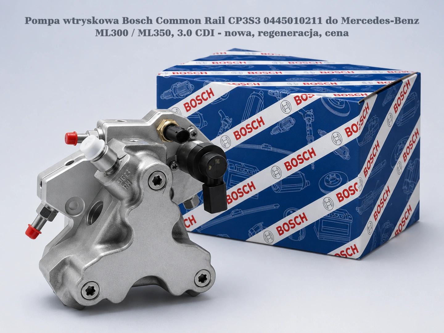 Pompa wtryskowa Bosch Common Rail CP3S3 0445010211 do Mercedes-Benz ML300 / ML350, 3.0 CDI