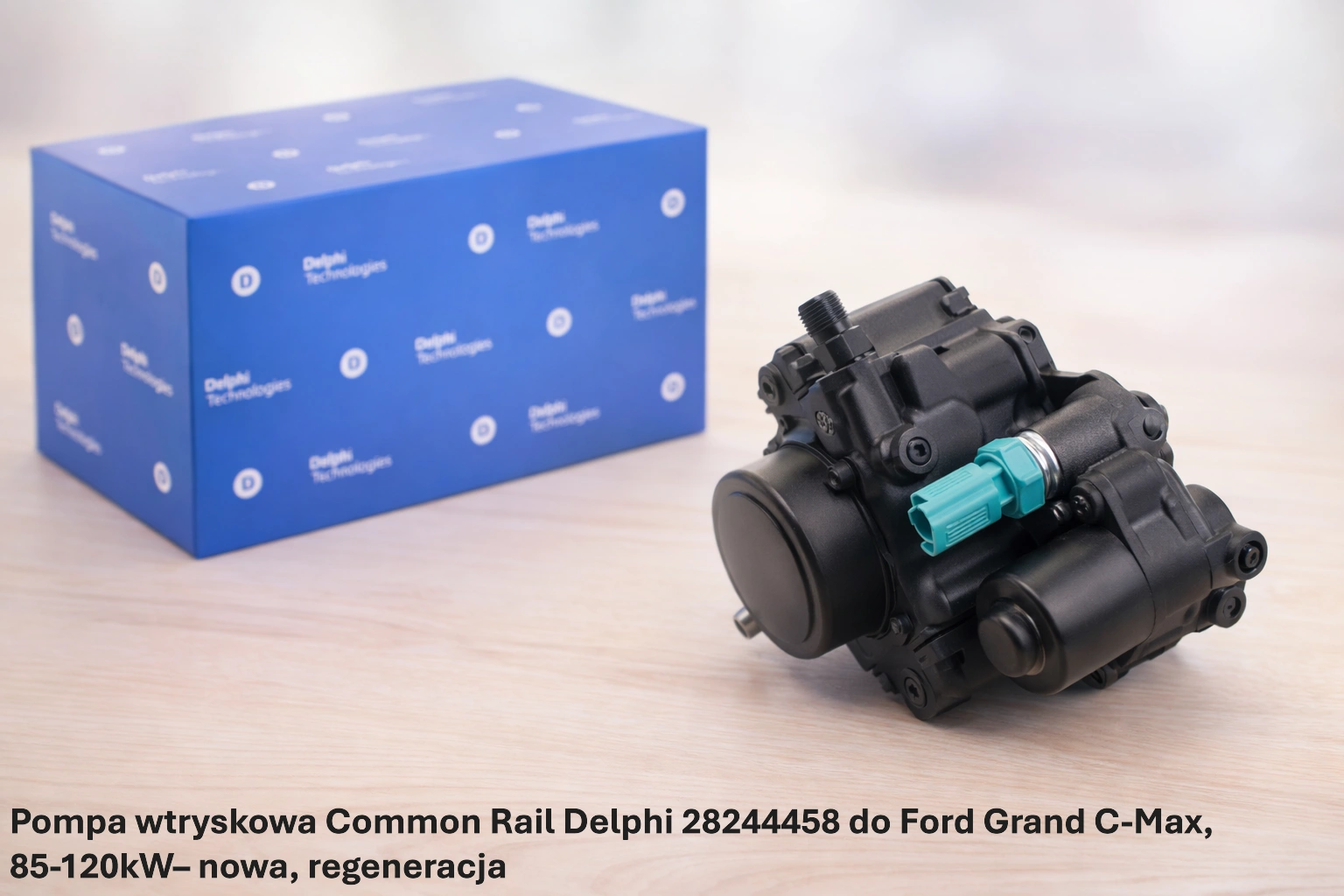 Pompa wtryskowa Common Rail Delphi 28244458 do Ford Grand C-Max, 85-120kW Pompa wtryskowa Common Rail Delphi 28244458 do Ford Grand C-Max, 85-120kW– nowa, regeneracja