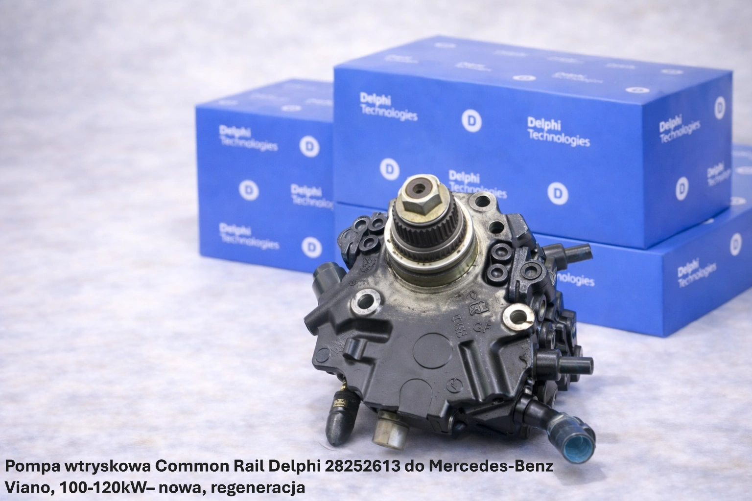 Pompa wtryskowa Common Rail Delphi 28252613 do Mercedes-Benz Viano, 100-120kW– nowa, regeneracja