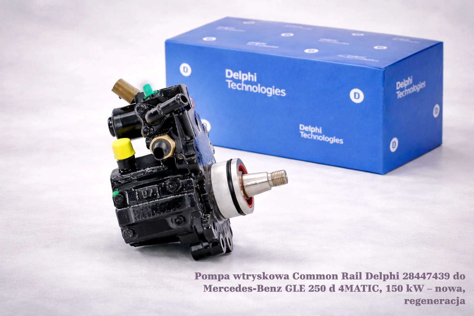 Pompa wtryskowa Common Rail Delphi 28447439 do Mercedes-Benz GLE 250 d 4MATIC, 150 kW – nowa, regeneracja