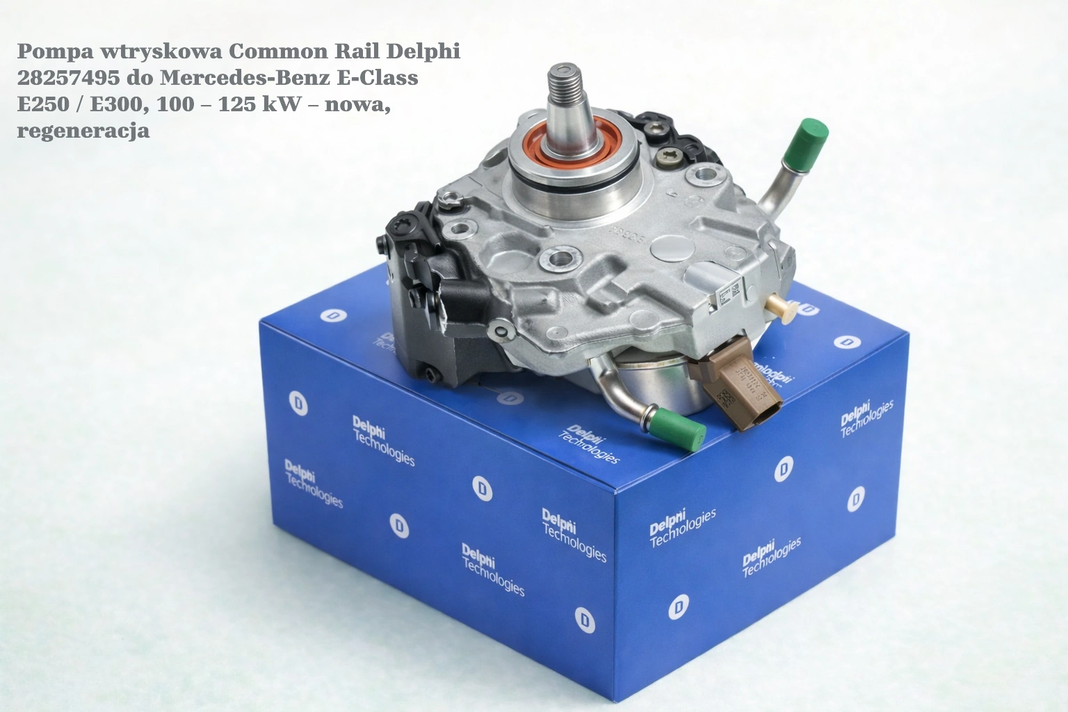 Pompa wtryskowa Common Rail Delphi 28257495 do Mercedes-Benz E-Class E250 / E300, 100 – 125 kW – nowa, regeneracja