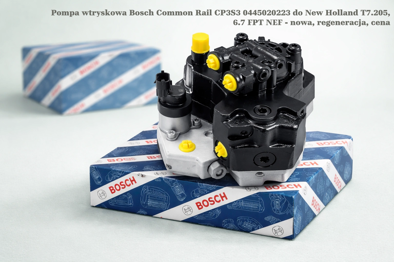 Pompa wtryskowa Bosch Common Rail CP3S3 0445020223 do New Holland T7.205, 6.7 FPT NEF - nowa, regeneracja, cena