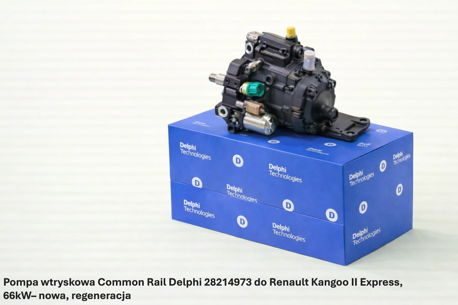 Pompa wtryskowa Common Rail Delphi 28214973 do Renault Kangoo II Express, 66kW– nowa, regeneracja
