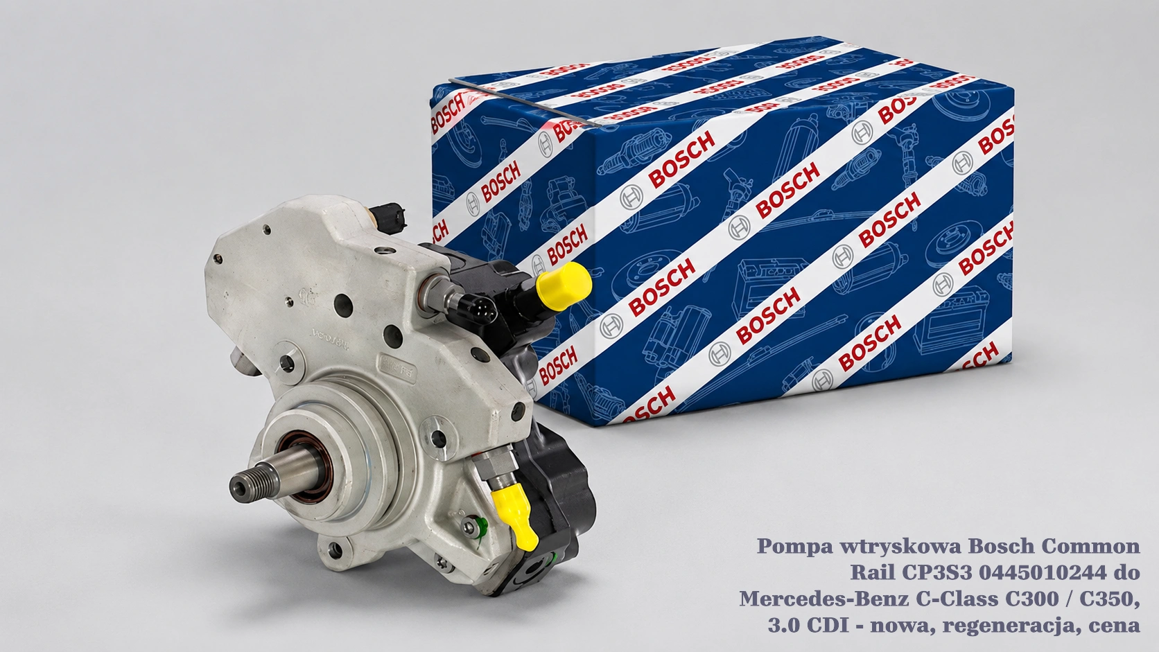 Pompa wtryskowa Bosch Common Rail CP3S3 0445010244 do Mercedes-Benz C-Class C300 / C350, 3.0 CDI Pompa wtryskowa Bosch Common Rail CP3S3 0445010244 do Mercedes-Benz C-Class C300 / C350, 3.0 CDI - nowa, regeneracja, cena