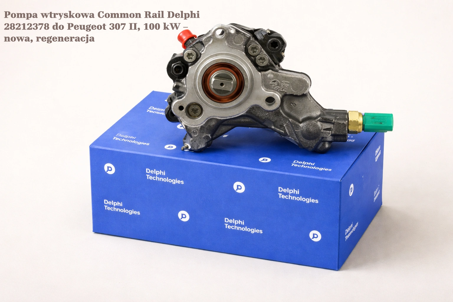 Pompa wtryskowa Common Rail Delphi 28212378 do Peugeot 307 II, 100 kW – nowa, regeneracja