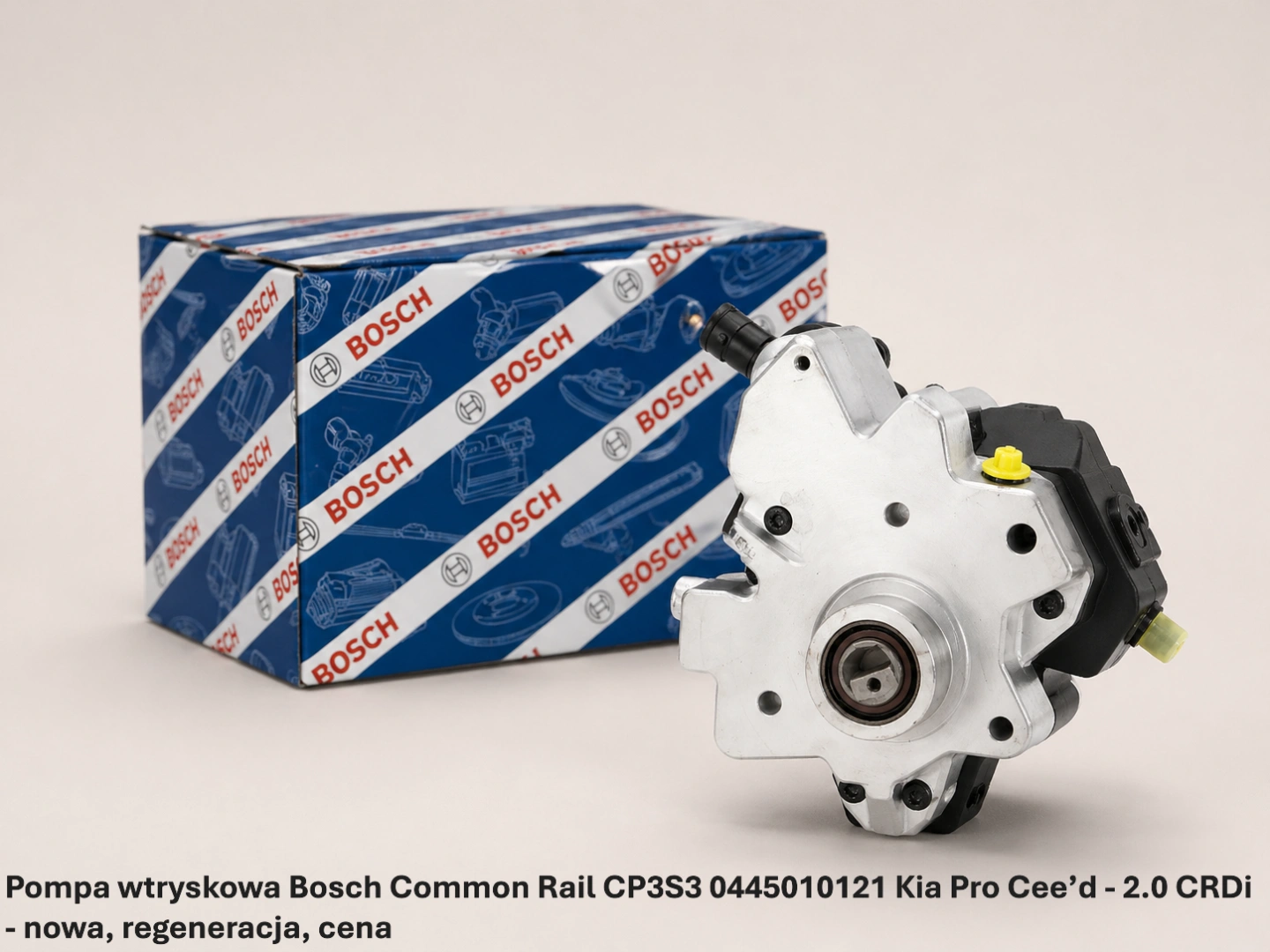 Pompa wtryskowa Bosch Common Rail CP3S3 0445010121 Kia Pro Cee’d - 2.0 CRDi - nowa, regeneracja, cena
