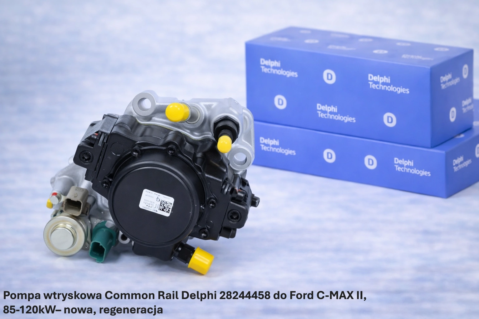 Pompa wtryskowa Common Rail Delphi 28244458 do Ford C-MAX II, 85-120kW Pompa wtryskowa Common Rail Delphi 28244458 do Ford C-MAX II, 85-120kW– nowa, regeneracja
