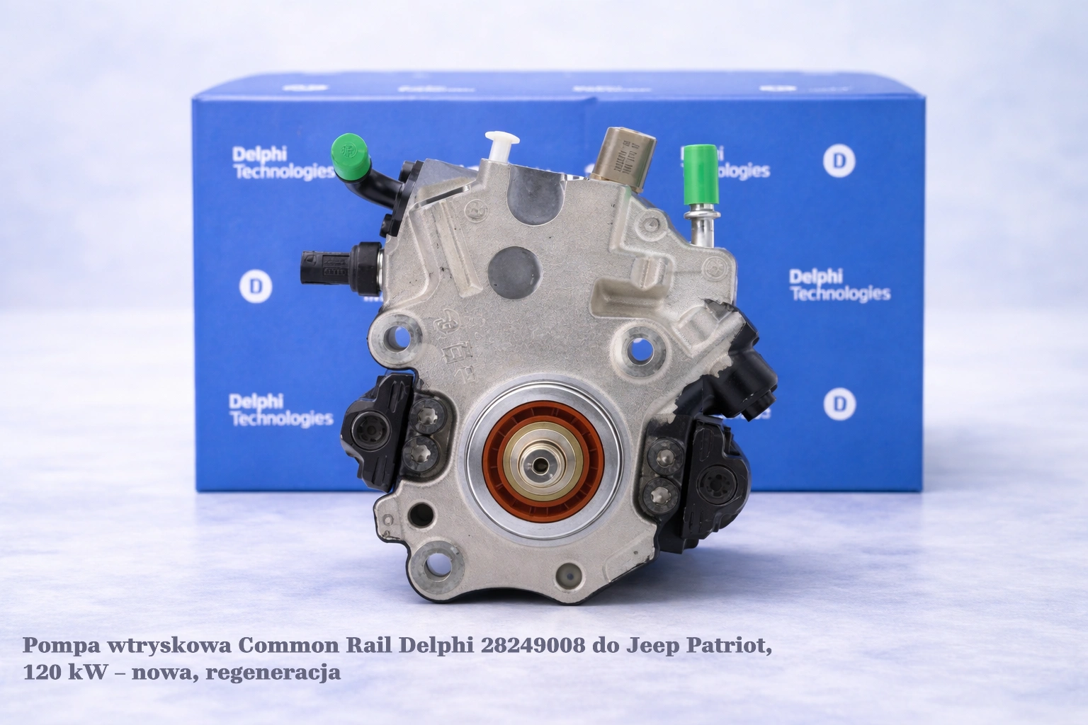 Pompa wtryskowa Common Rail Delphi 28249008 do Jeep Patriot, 120 kW Pompa wtryskowa Common Rail Delphi 28249008 do Jeep Patriot, 120 kW – nowa, regeneracja