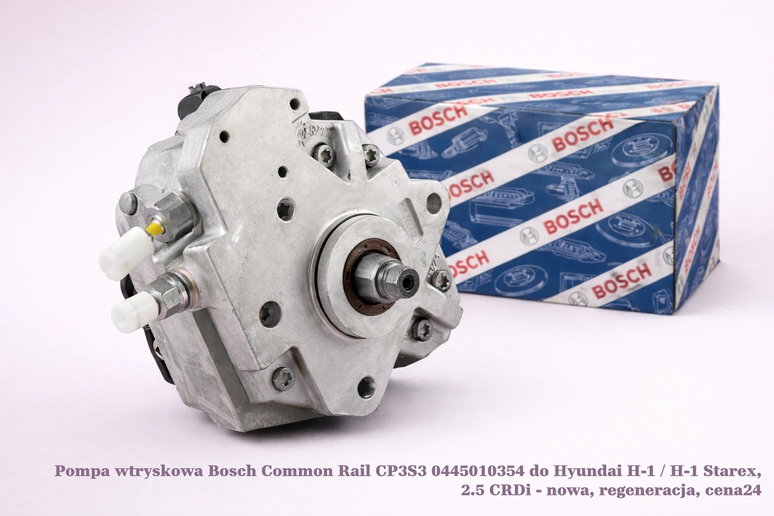 Pompa wtryskowa Bosch Common Rail CP3S3 0445010354 do Hyundai H-1 / H-1 Starex, 2.5 CRDi - nowa, regeneracja, cena