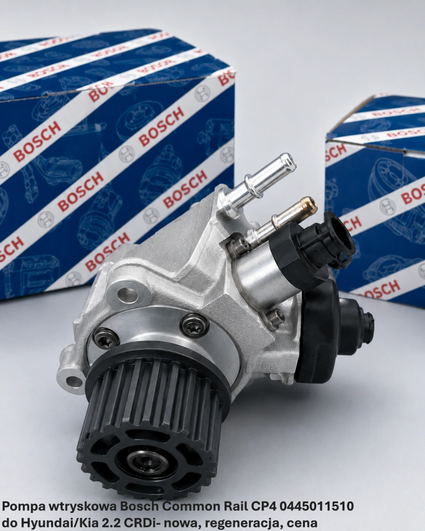 Pompa wtryskowa Bosch Common Rail CP4 0445011510 do Hyundai/Kia 2.2 CRDi