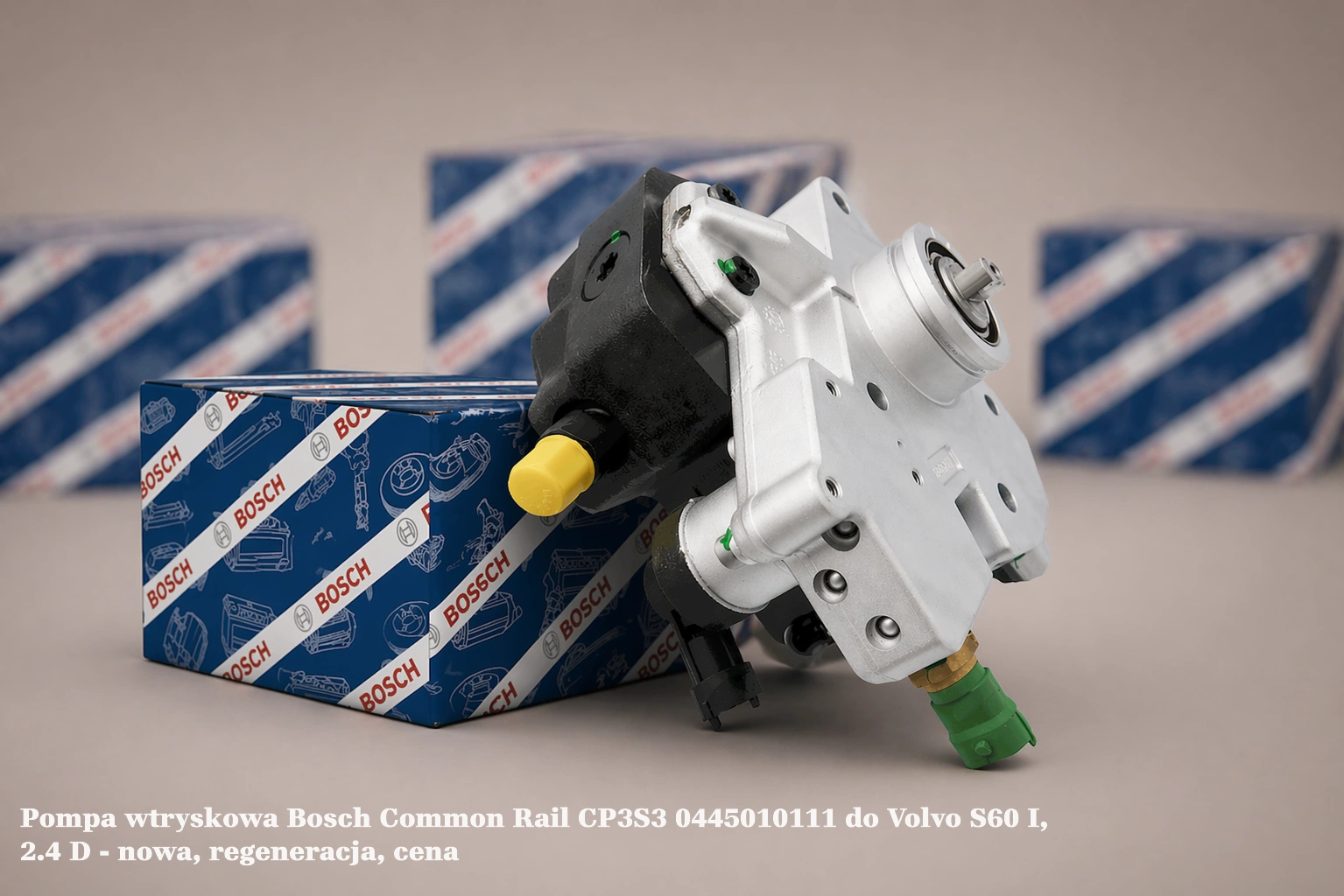 Pompa wtryskowa Bosch Common Rail CP3S3 0445010111 do Volvo S60 I, 2.4 D - nowa, regeneracja, cena