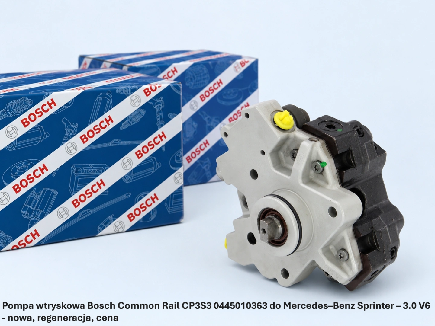 Pompa wtryskowa Bosch Common Rail CP3S3 0445010363 do Mercedes–Benz Sprinter – 3.0 V6 Pompa wtryskowa Bosch Common Rail CP3S3 0445010363 do Mercedes–Benz Sprinter – 3.0 V6- nowa, regeneracja, cena