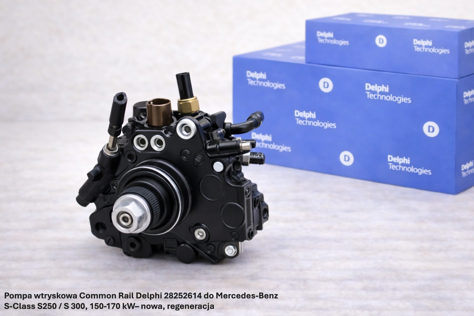 Pompa wtryskowa Common Rail Delphi 28252614 do Mercedes-Benz S-Class S250 / S 300, 150-170 kW– nowa, regeneracja