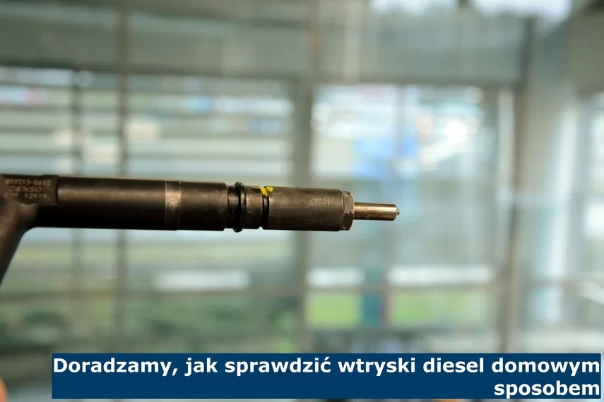 Wtryskiwacz Denso podczas diagnostyki