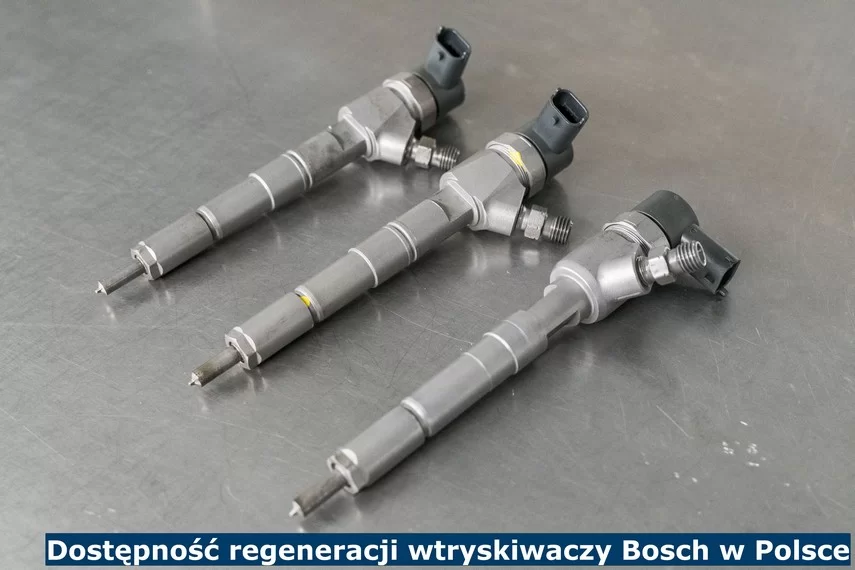 Regeneracja wtryskiwaczy Bosch w Polsce - dostępność serwisów