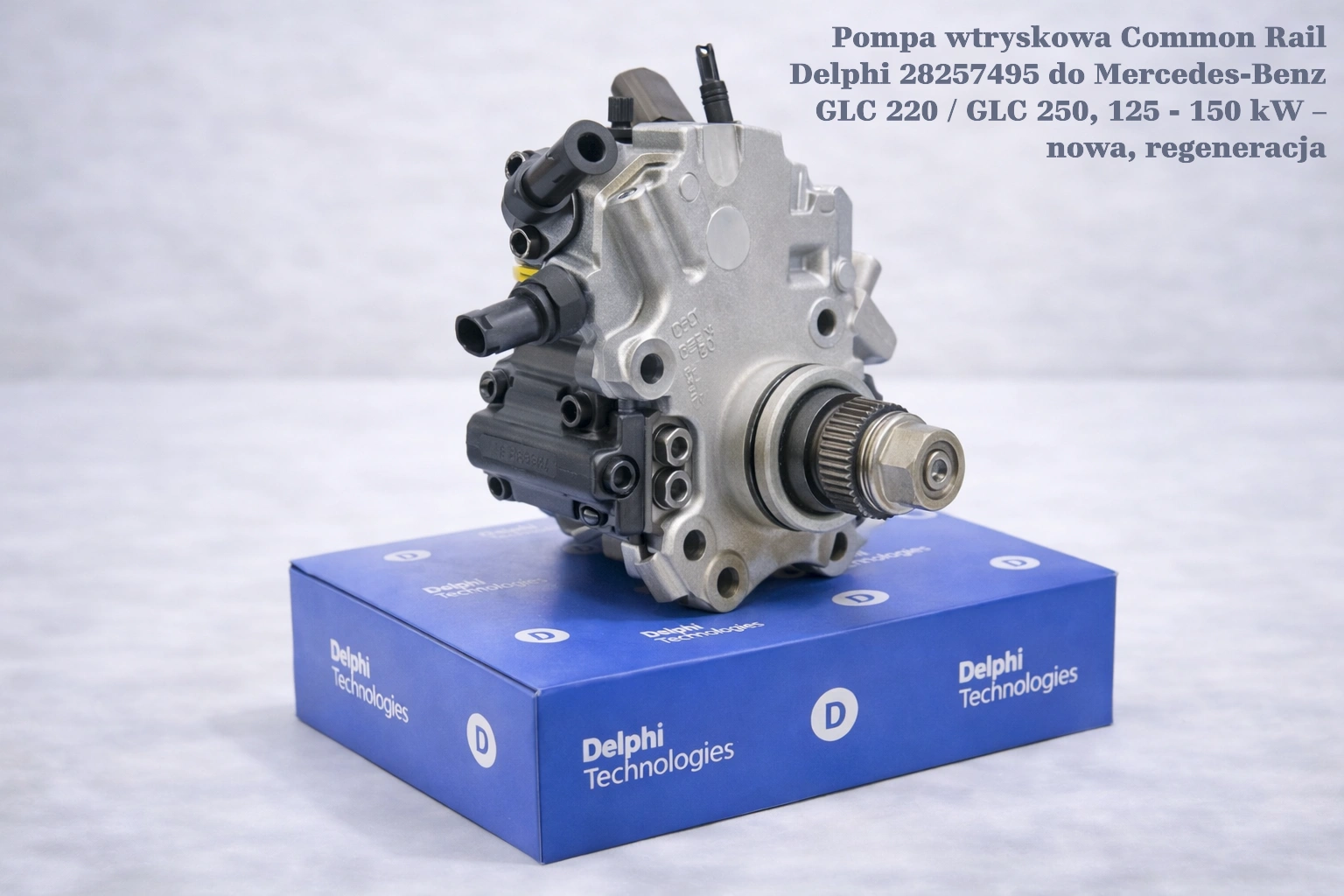Pompa wtryskowa Common Rail Delphi 28257495 do Mercedes-Benz GLC 220 / GLC 250, 125 - 150 kW – nowa, regeneracja
