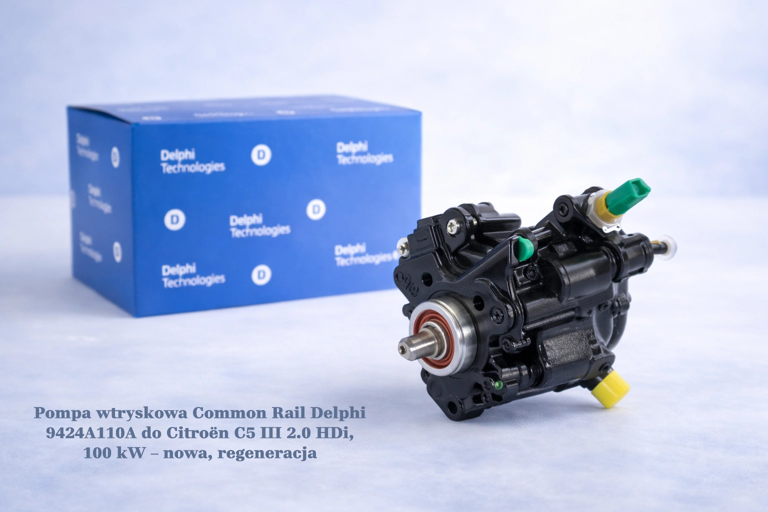 Pompa wtryskowa Common Rail Delphi 9424A110A do Citroën C5 III 2.0 HDi, 100 kW – nowa, regeneracja