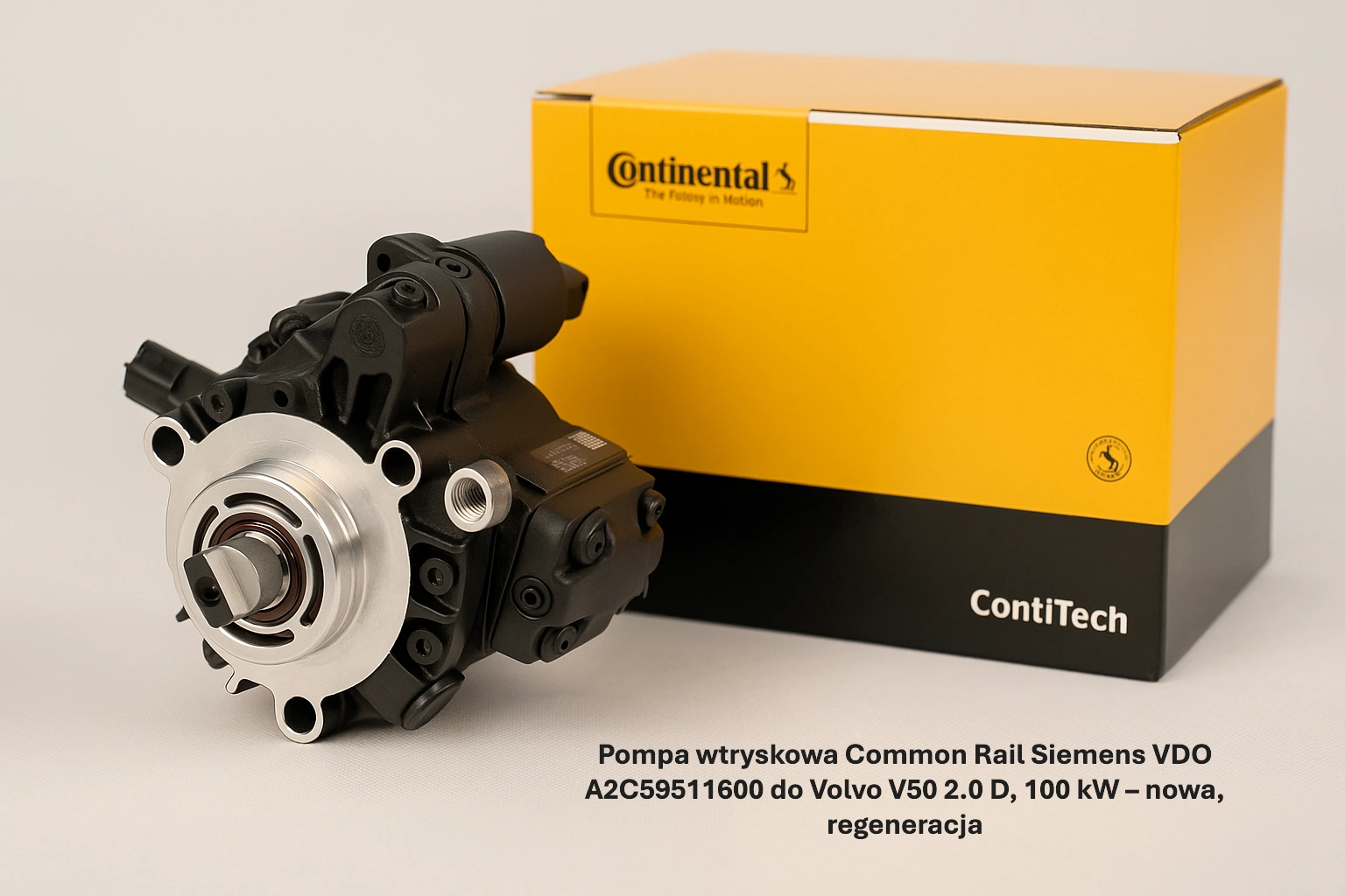 Pompa wtryskowa Common Rail Siemens VDO A2C59511600 do Volvo V50 2.0 D, 100 kW – nowa, regeneracja