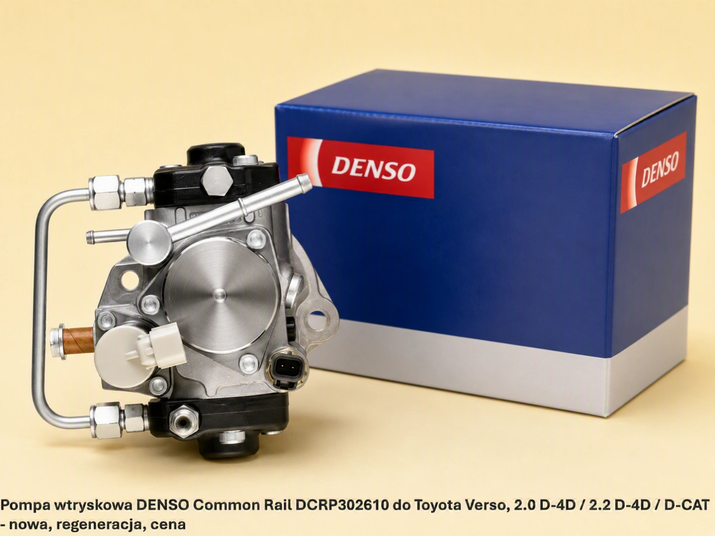Pompa wtryskowa DENSO Common Rail DCRP302610 do Toyota Verso, 2.0 D-4D / 2.2 D-4D / D-CAT 