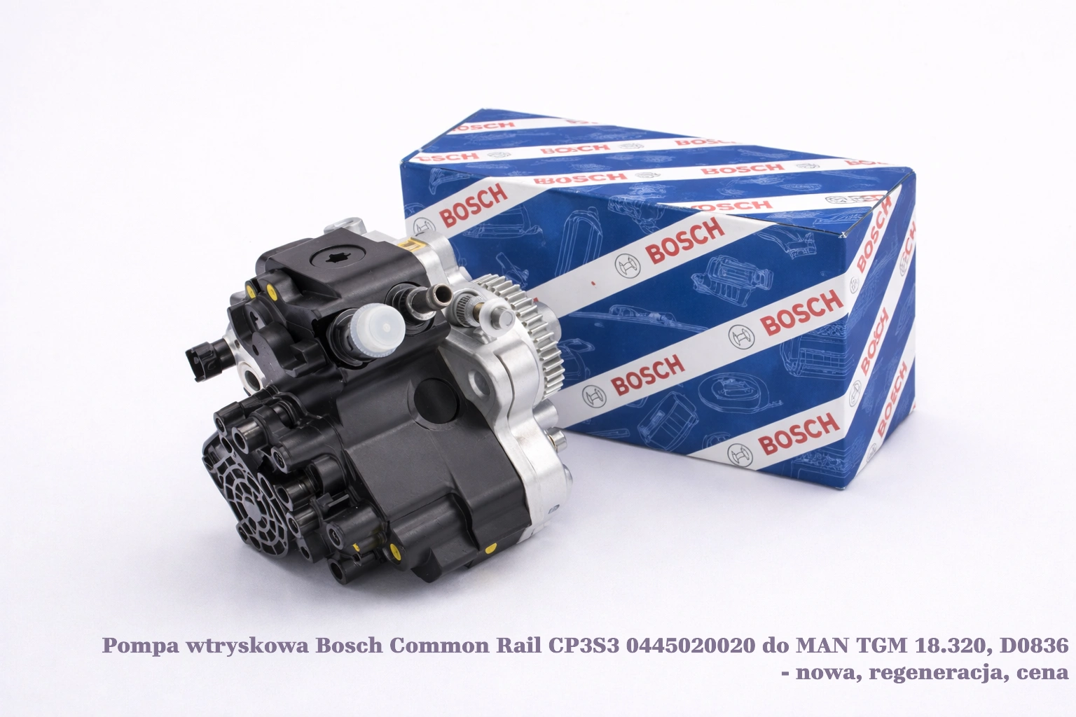 Pompa wtryskowa Bosch Common Rail CP3S3 0445020020 do MAN TGM 18.320, D0836 - nowa, regeneracja, cena